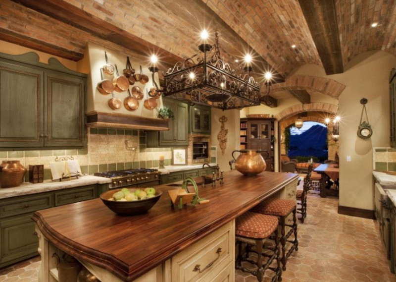 15+ Stunning Rustic Kitchen Design