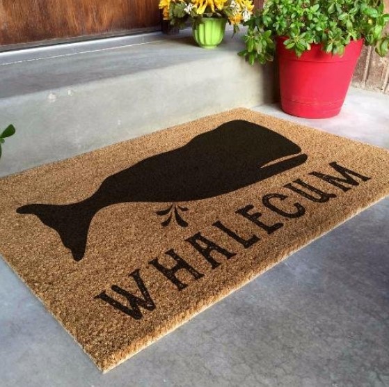 25 Geo Whale Doormat Design Ideas